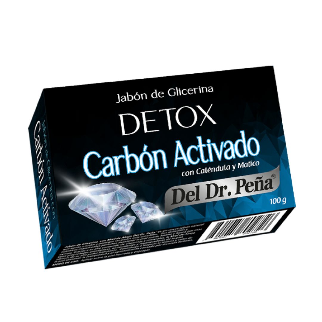 Jabón Detox Carbón Activado del Dr. Peña
